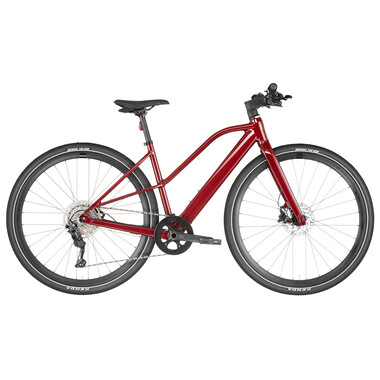 Bicicletta da Città Elettrica ORBEA VIBE MID H30 TRAPEZ Rosso 2023